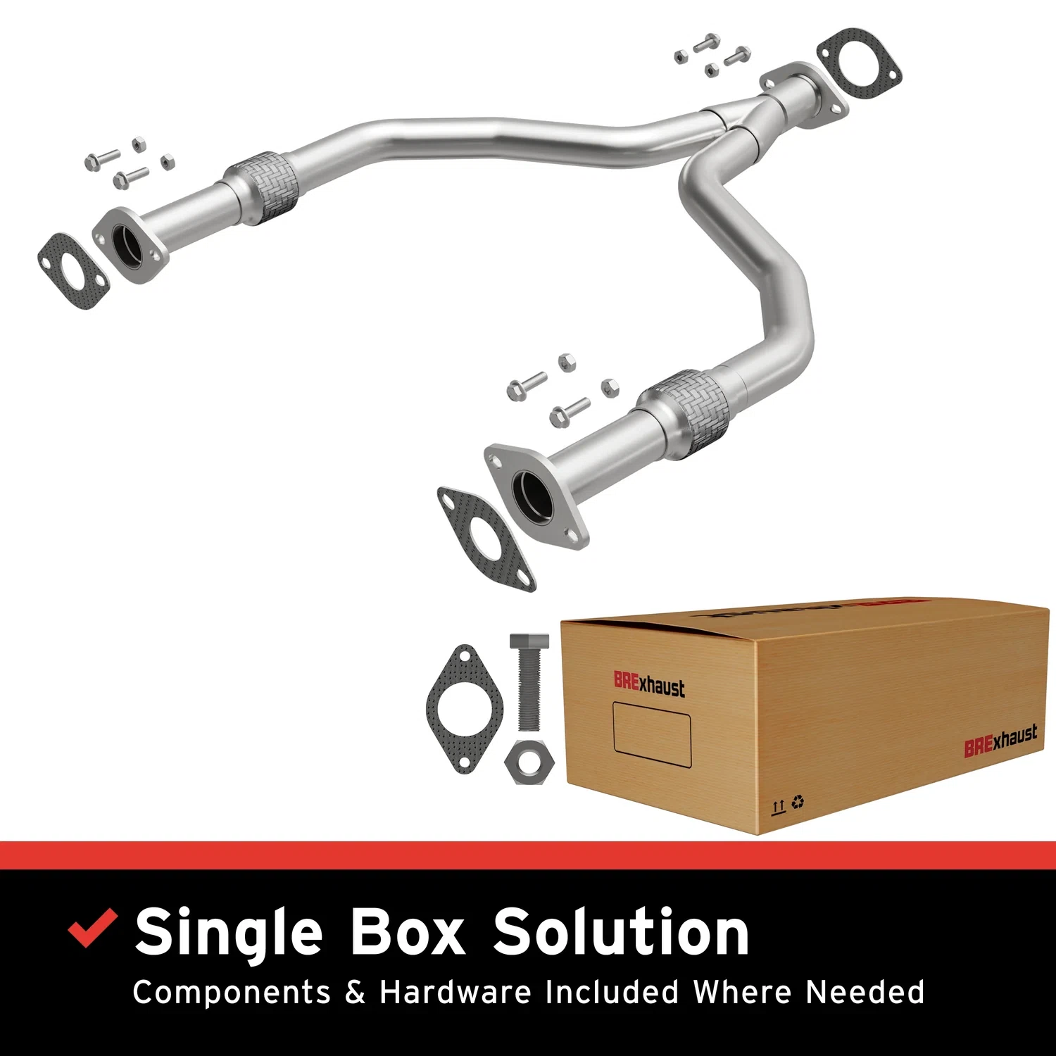 2003-2008 INFINITI FX35 Direct-Fit Front Pipe Kit 107-0062